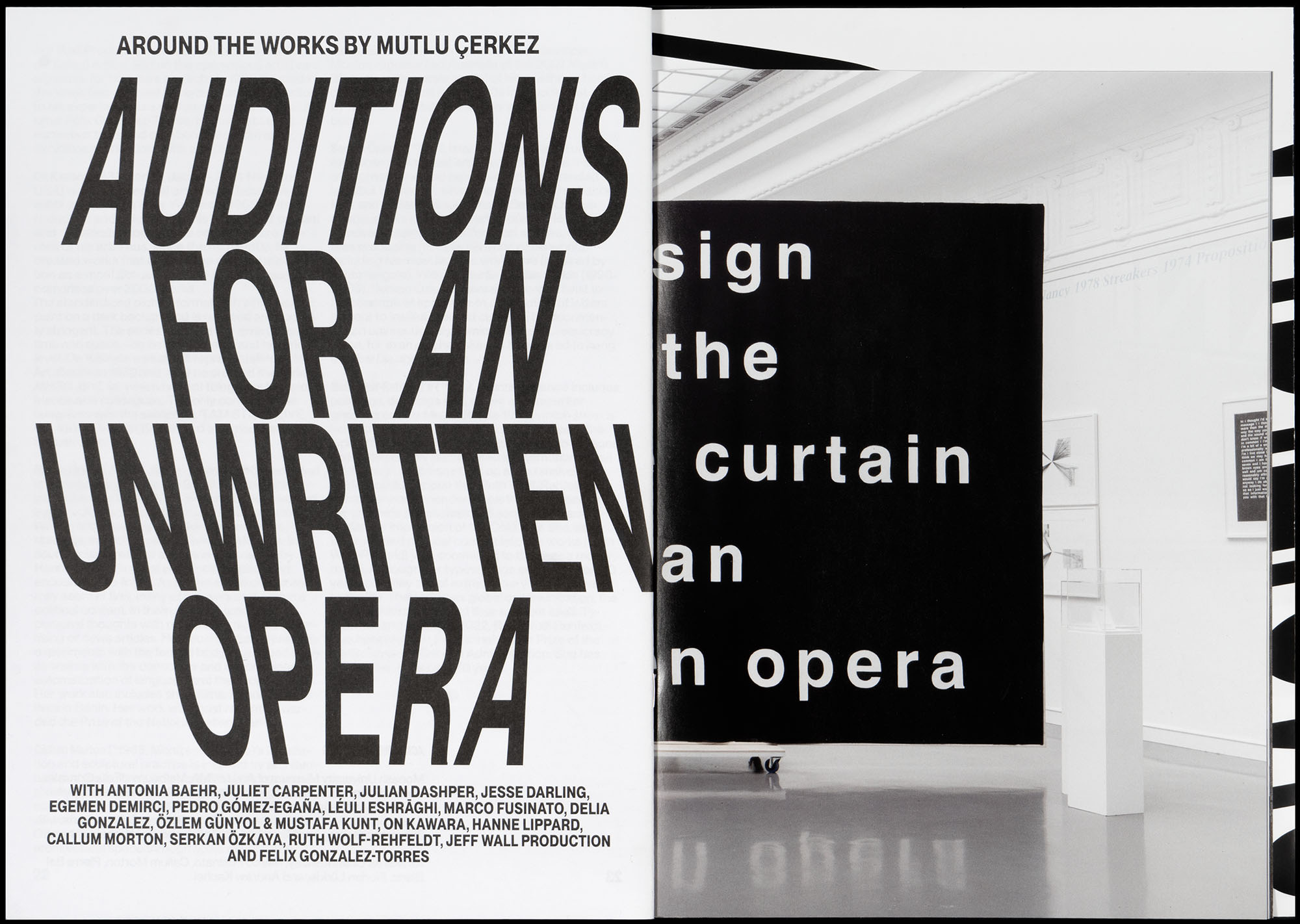 Matter Of: Auditions For An Unwritten Opera