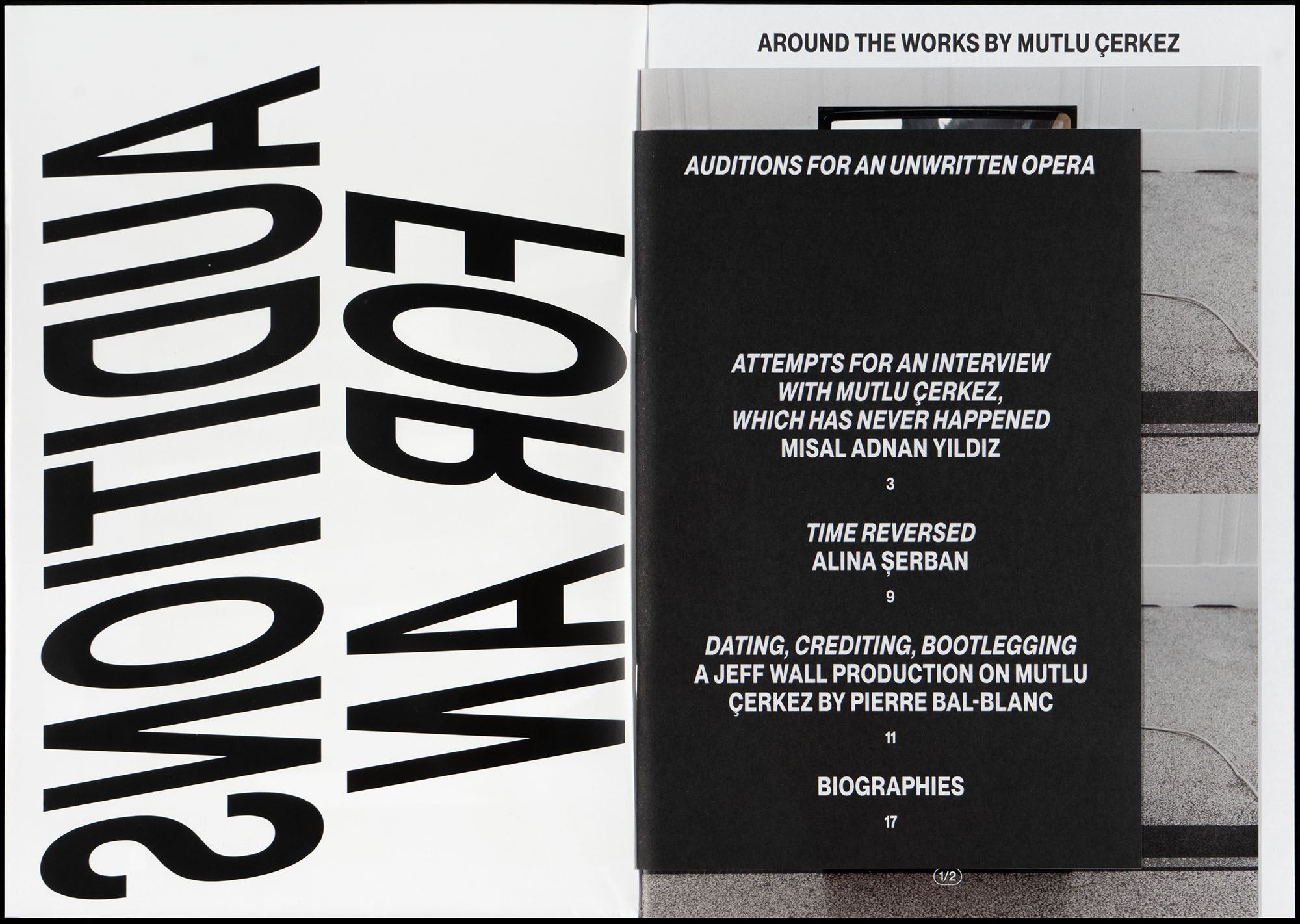 Matter Of: Auditions For An Unwritten Opera